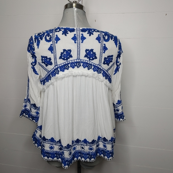 Zara iconic embroidered boho jacket M - Picture 9 of 16